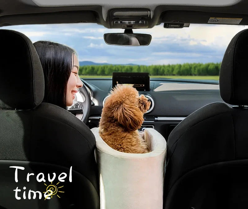 Seggiolino di Sicurezza Portatile per Cani – Trasportino per Auto