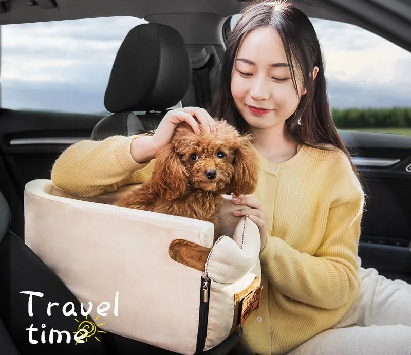 Seggiolino di Sicurezza Portatile per Cani – Trasportino per Auto