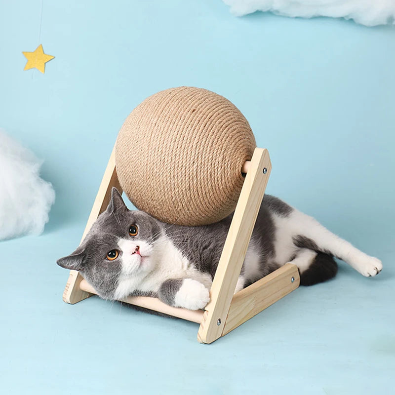 Giocattolo per Gatti – Pallina Graffiatoio