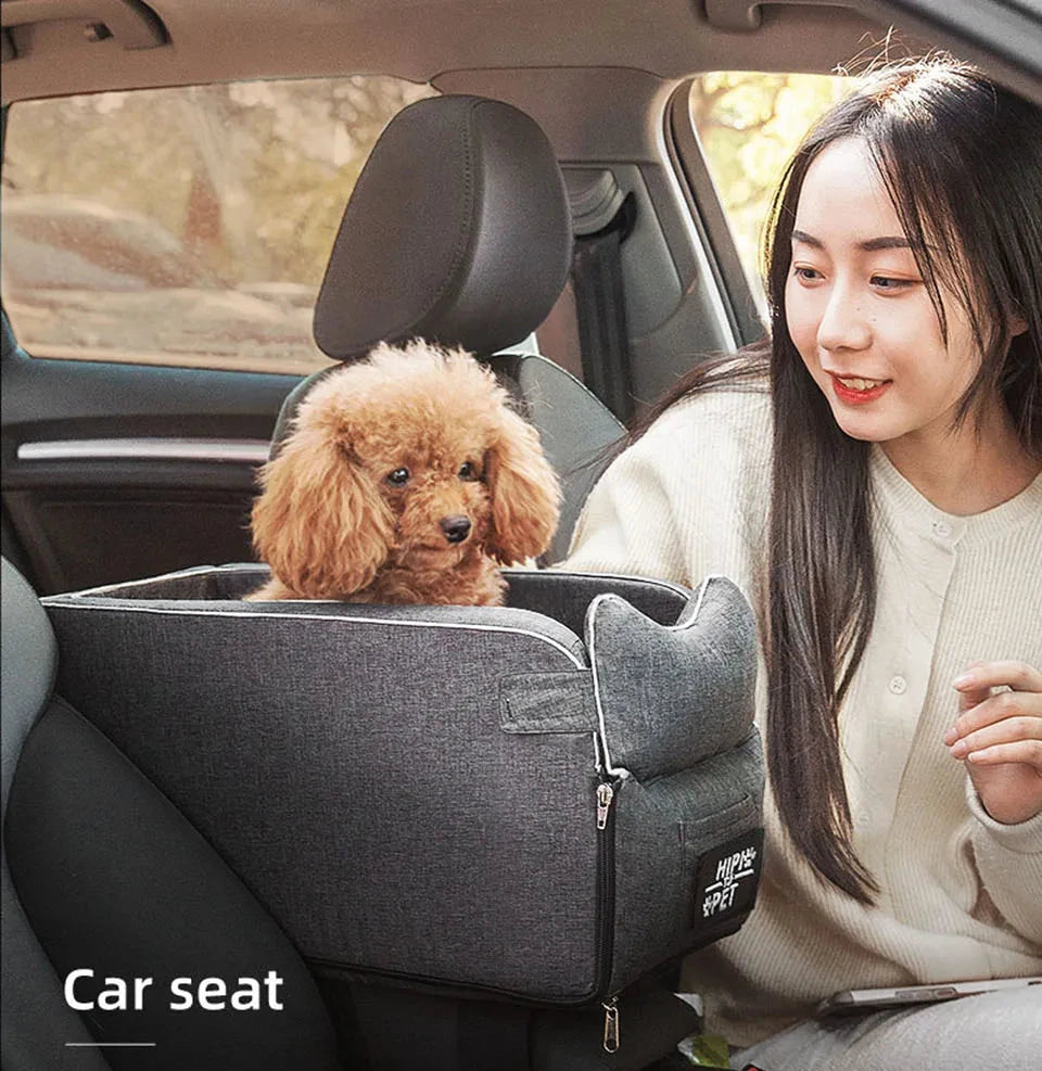 Seggiolino di Sicurezza Portatile per Cani – Trasportino per Auto