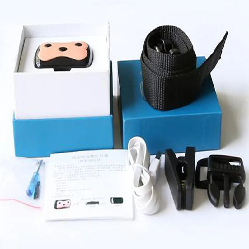 Collare Localizzatore GPS GSM Mini per Animali – Impermeabile